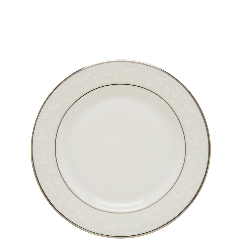 Lenox 6141071 Opal Innocence Bread Plate, 1-Piece, Service For 1, 6.25-Inch Diameter